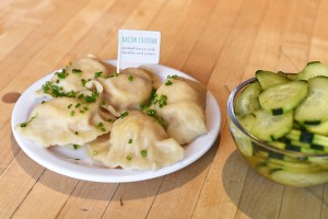 Slovak Food - Baba's Pierogies - Bacon Cheddar Pierogies