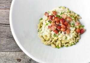 Slovak Food - Bryndzové Halušky