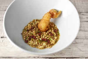 Albanian Langoustine and Sujuk Pilaf