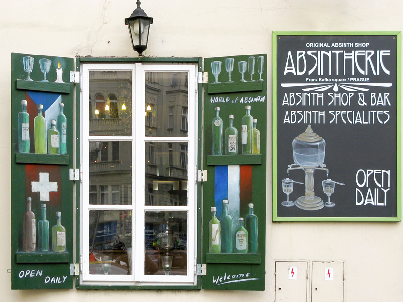 Prague - Absintherie Bar and Shop