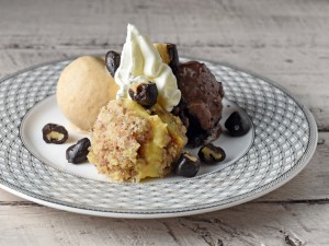 Hungarian Food - Somlói Galuska