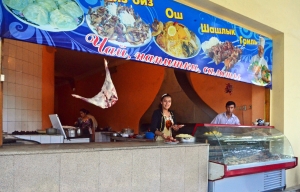 Samarkand - Registan St. - Food Stand