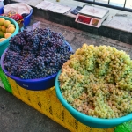 Samarkand - Siyob Bazaar - Grapes
