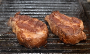 Serbian Food - Pork Neck Steaks