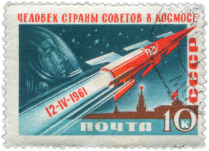 Stamp Commemorating Yuri Gagarin's Flight
