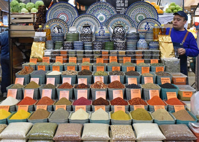 Moscow - Danilovsky Market - Spices