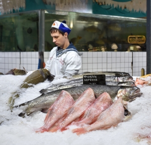Moscow - Danilovsky Market - Seafood