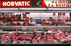 Zagreb - Dolac Market - Meat