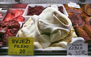 Zagreb - Dolac Market - Offals