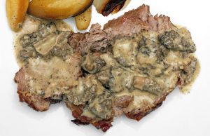 Croatian Cuisine - Veal under the Bell with Morel Sauce
