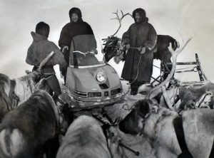 Reindeer Herder Meeting on Grazing Land (1963-1972)