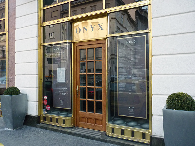 Budapest - Onyx Restaurant