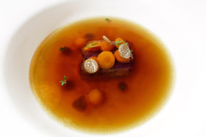 Budapest - Onyx Restaurant - Rooster Consommé