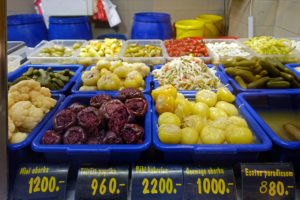 Budapest - Great Market Hall - Pickled Vegetables