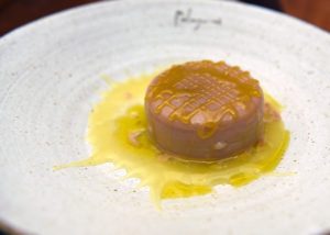 Pelegrini Restaurant - Olive Oil and Caramel Dessert