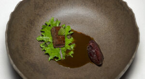 Slovenia - Hiša Franko - Deer, Oyster, Kiwi and Beet