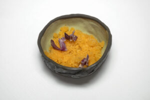 Slovenia - Hiša Franko - Tangerine and Rose Granita