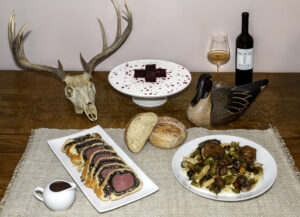 Slovenian Food - Venison Wellington, NSK Style