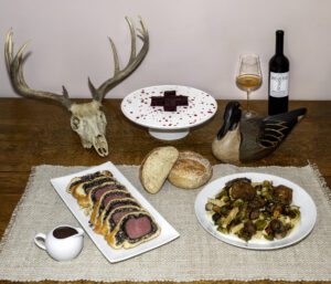 Slovenian Food - Venison Wellington, NSK Style