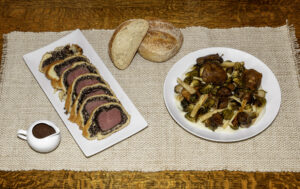 Slovenian Food - Venison Wellington, NSK Style