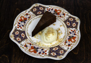 Istrian Cuisine - Chocolate-Olive Oil Cake and Truffle-Honey Ice Cream