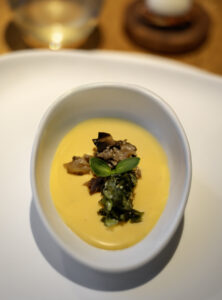 Rovinj - Monte Restaurant - Chawanmushi with Mushrooms and Algae