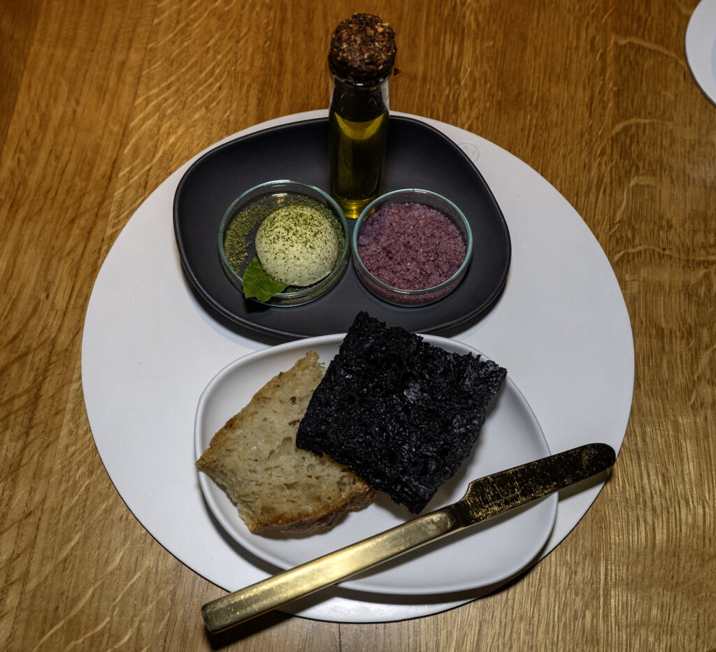 Rovinj - Monte Restaurant - Focaccia, Olive Oil, and Butter